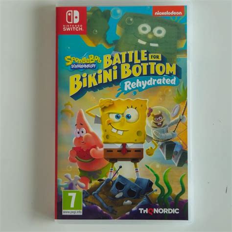 SpongeBob SquarePants Battle for Bikini Bottom Switch Gebraucht in Courchapoix für CHF 11