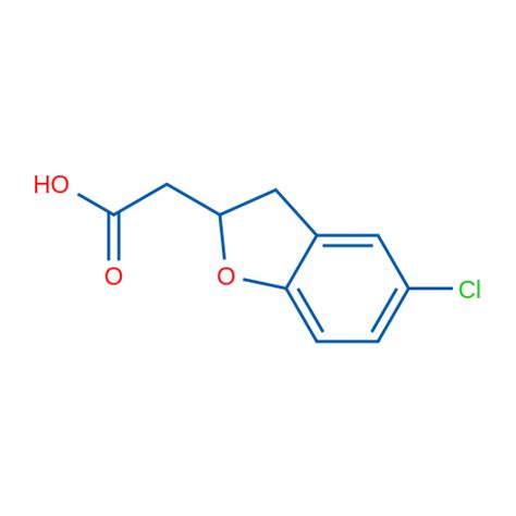 1018251 39 2 2 5 Chloro 2 3 Dihydro 1 Benzofuran 2 Yl Acetic Acid BLDPharm