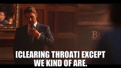 YARN Clearing Throat Except We Kind Of Are Sex Life S E Down In The Tube