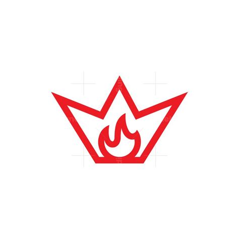 Fire Crown Logo | Fire crown, Crown logo, Crown