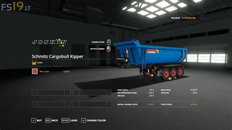 Schmitz Cargobull Kipper Trailer V Fs Mods Farming Simulator