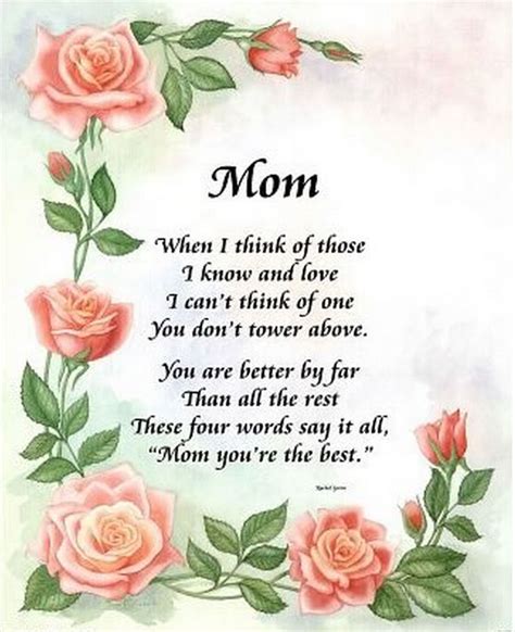 Mothers Day Poems Messages Wishes Quotes Wish Your Mom By Best Peom