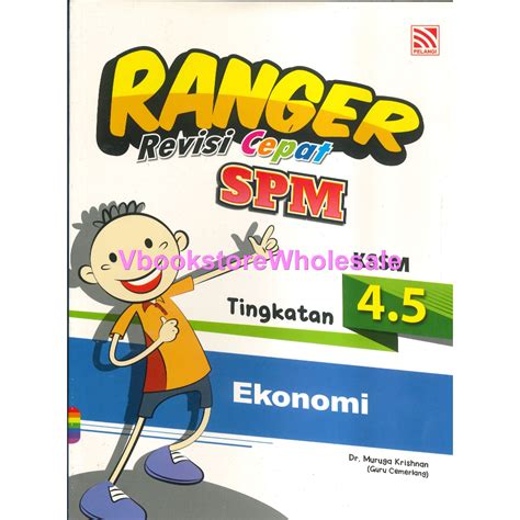 Pelangi Ranger Revisi Cepat Spm Ekonomi Tingkatan Kssm Semakan