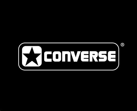 Converse Brand Logo Symbol Shoes White Design Vector Illustration With ...