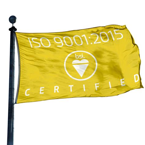 Bsi Iso 90012015 Certified Flag