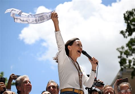 María Corina Machado Vamos a convocar a más protestas