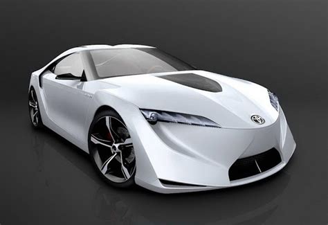 Futuristic Toyota FT HS Hybrid Sports Concept Car Integrates Ecology