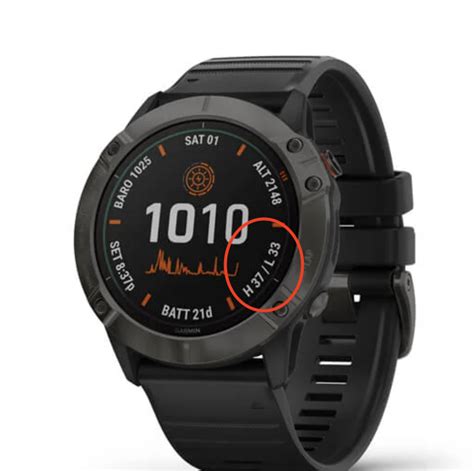 Garmin Fenix 6x Pro Out Of The Box Watch Face Rgarminfenix