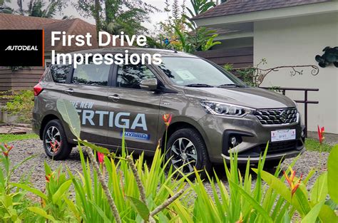 Suzuki Ertiga Hybrid First Drive Impressions Autodeal Philippines