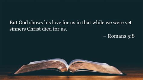 Your Daily Bible Verses — Romans 5 8 — Integrated Catholic Life™