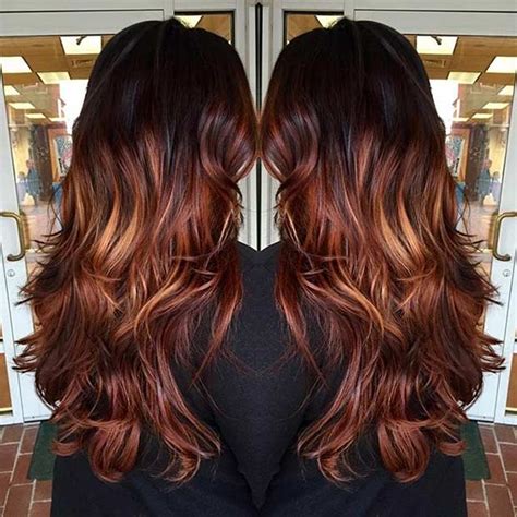 25 Copper Balayage Hair Ideas For Fall Stayglam