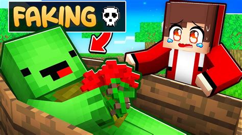 Mikey Faked His Death Maizen Is Shoked In Minecraft Parody Story Jj