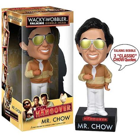 The Hangover Mr Chow Talking Bobble Head