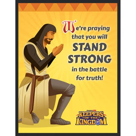 Postcard Closing Program Invite 4 Per Page Pack Of 40 Keepers Of The Kingdom Vbs 2023