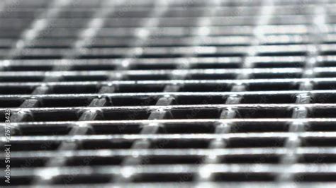 sidewalk subway grate metal patterns city water drain squares Stock ...