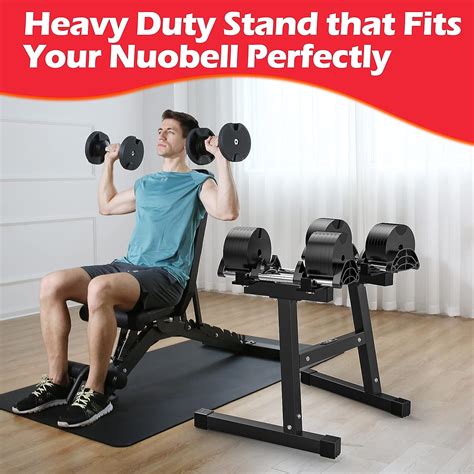 Finer Form Nuobell Adjustable Dumbbell Rack and Stand