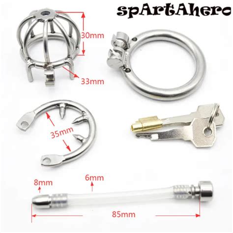 Men Metal Chasity Cage Cbt Crossdresser Gay Male Chastity Device Cage