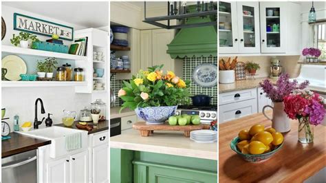 Elegant Cottage Kitchen Decorating Ideas Small Cottage Kitchen