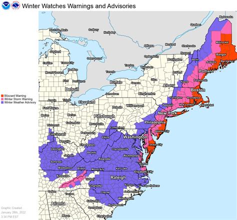 Nws Eastern Region On Twitter Expansion Of The Blizzard Warnings To Include Southern Delaware