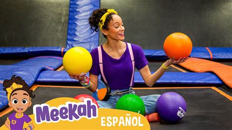 El Parque De Trampolines Con MeekahHola Meekah Amigos De Blippi