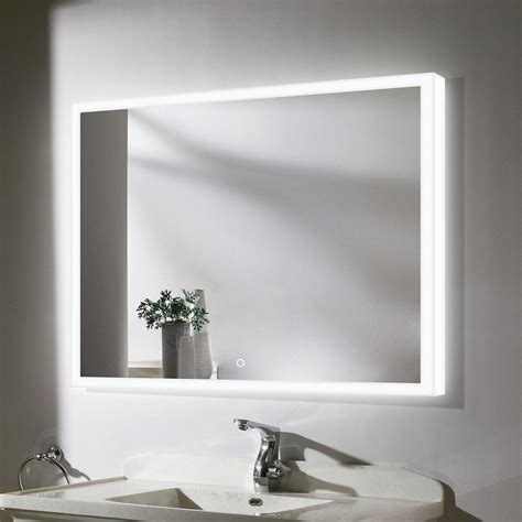 Trendy Mirrors Diffused Front And Backlit Led Mirror With Demister