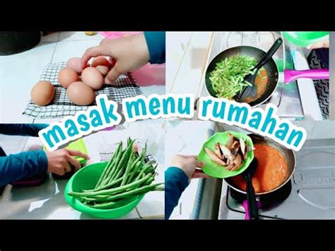 Vlog Masak Masak Menu Sederhana Youtube