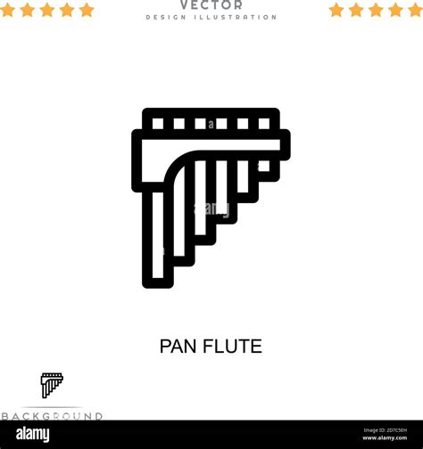 Pan Flute Icon Simple Element From Digital Disruption Collection Line