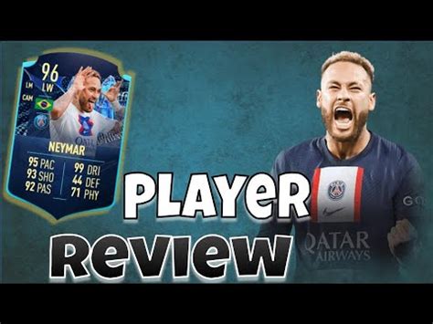 FIFA 23 96 TOTS NEYMAR PLAYER REVIEW YouTube