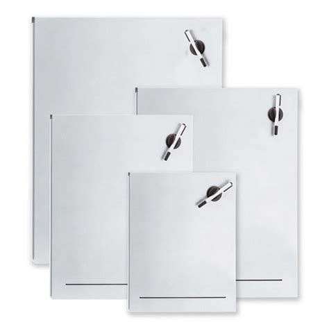 Muro Collection Magnet Board In Aluminum With Multiple Sizes By Blomus