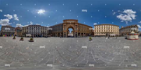 360° View Of An Unusual And Never Before Seen Piazza Della Repubblica