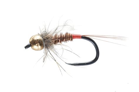 Soldarini Tungsten Nymphe Pheasant Tail Red Tip Klassische Nymphen