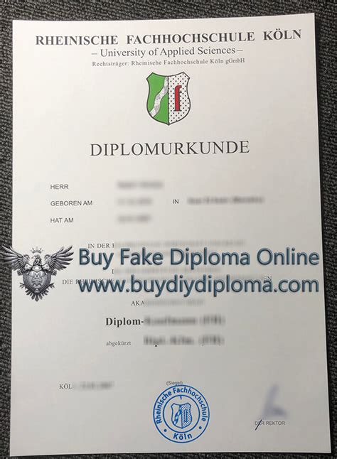 Where To Buy A Rheinische Fachhochschule K Ln Fake Diploma Buy A Rfh