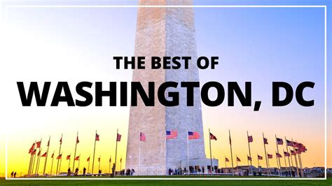 15 Things You Can T Miss On Your First Trip To Washington DC YouTube