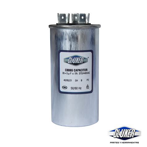 Capacitor De Trabajo 35 5Mf Dual 440 370vac 5 50 60Hz