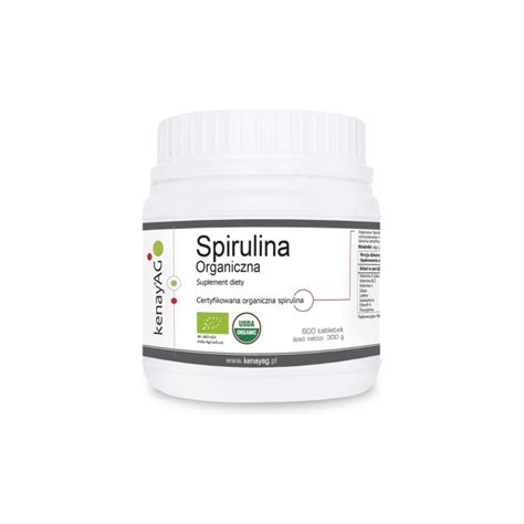 Kenay Eko Organiczna Spirulina Tabl Gymshop