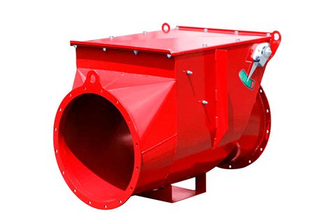 explosion isolation valve pollution control systems