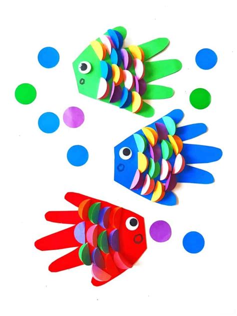 Reel in the Fun with This Easy Handprint Fish Craft for Kids