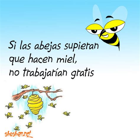 Imágen para compartir Si las abejas supieran que hacen miel no