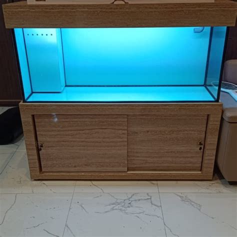 Jual Aquarium X X Meja Kabinet Finishing Hpl Siap Pakai