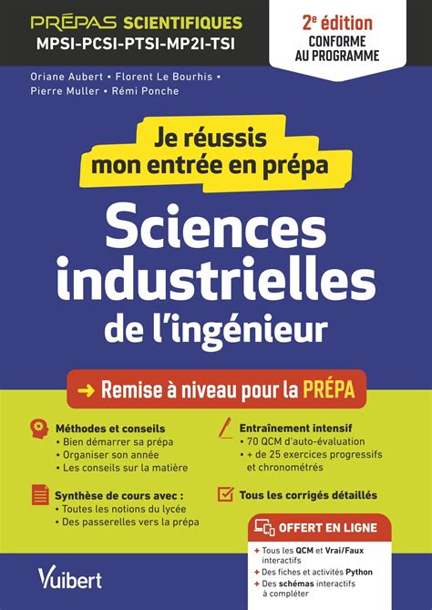 Je R Ussis Mon Entr E En Pr Pa Sciences Industrielles De L Ing Nieur