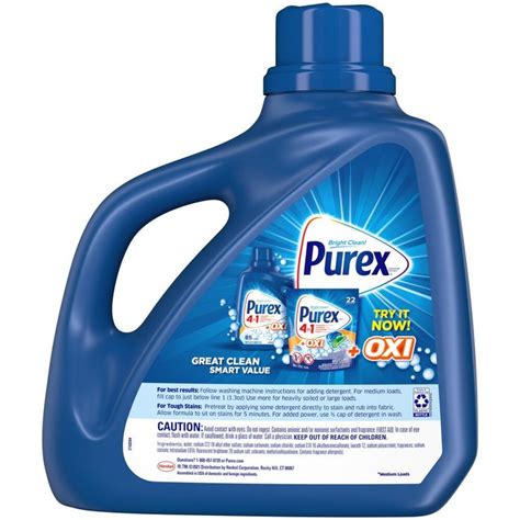 Purex Dirt Lift Action Mountain Breeze Liquid Laundry Detergent Fl