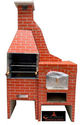 Churrasqueira Cm E Forno De Pizza Napoly Pre Moldado Mercadolivre