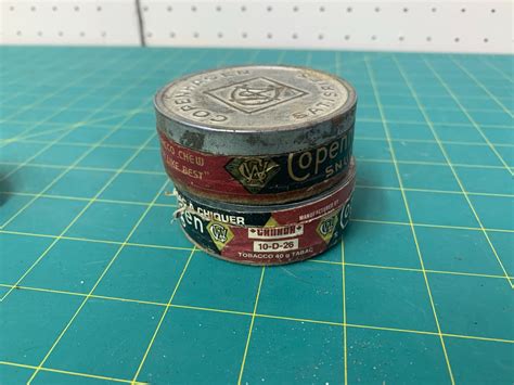 Vintage Copenhagen Tins And Snuff Tin