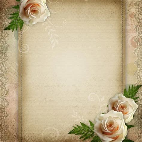 Vintage beautiful wedding background — Stock Photo © o_april #7799294