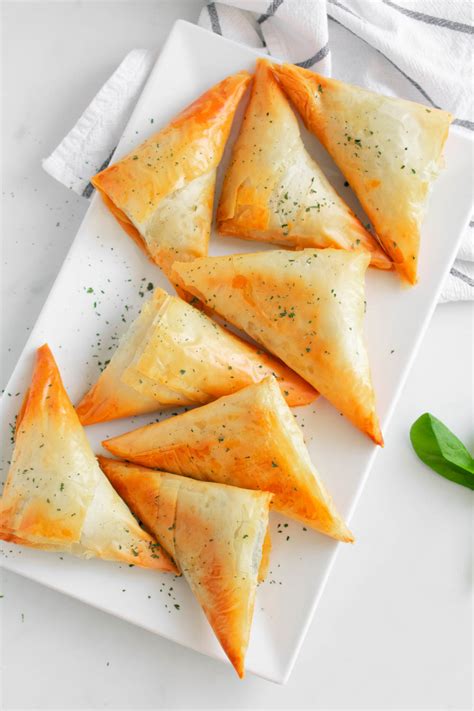 Greek Spanakopita Triangles