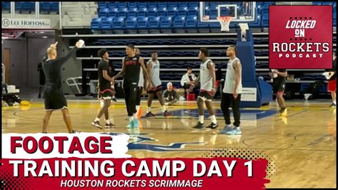 Houston Rockets Training Camp Scrimmage Jalen Green Fred VanVleet