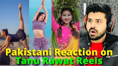 Pakistani React On Indian Tanu Rawat New Reels Dance Videos