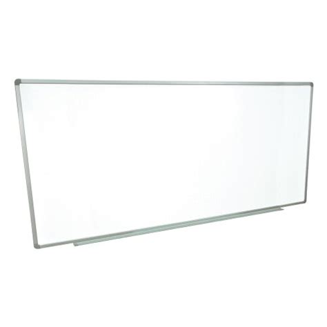 Luxor Wb W Wall Mounted Magnetic Whiteboard With Aluminum Frame