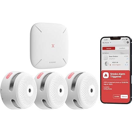 X Sense Mini Smoke Alarm 10 Year Battery Fire Alarm Smoke Detector