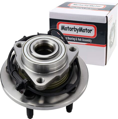 Motorbymotor 515073 Front Wheel Bearing And Hub Assembly With 5 Lugs Fits For 2002